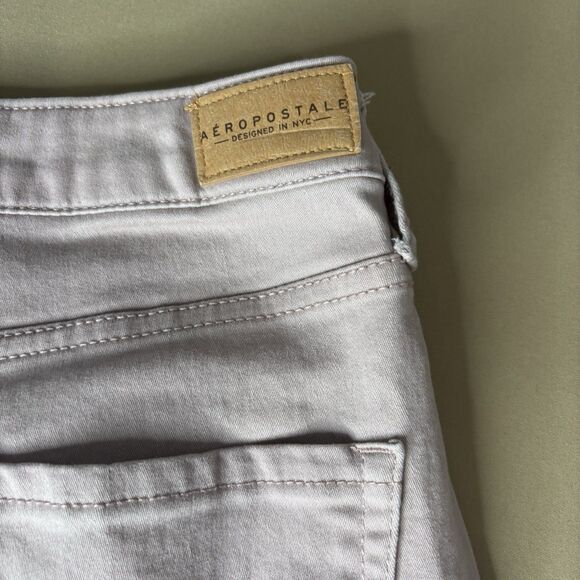 Aeropostale Women's High Waisted Jegging Old Rose,Size 0 - Picture 10 of 10
